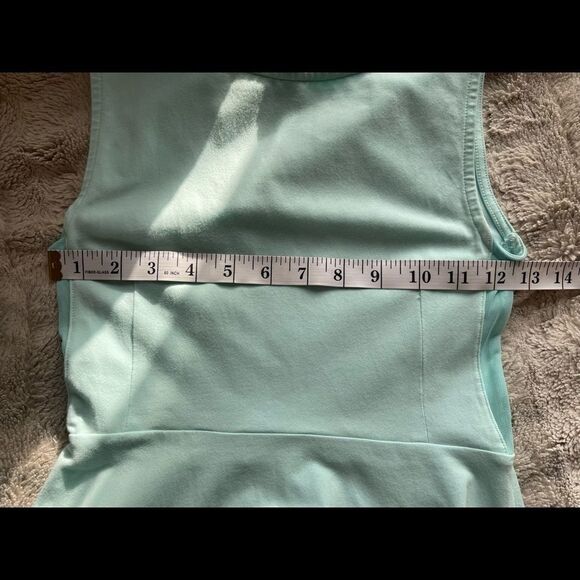 ARITZIA Talula Kanda light teal fit and flare mini dress size XS - Picture 8 of 10